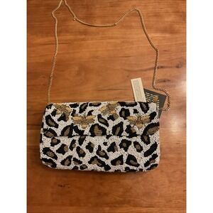 New Release - RARE -From India to You Bee Cheetah Print Beaded Bag Viral TikTok